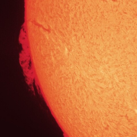 9/20朝の太陽(プロミネンス)