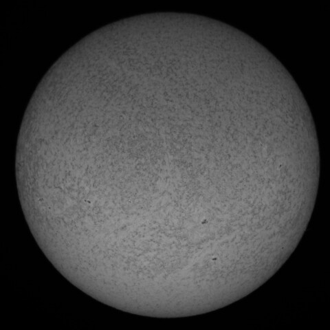 9/24朝の太陽(Hα少し短波長側)