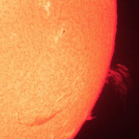 9/24朝の太陽(プロミネンス)