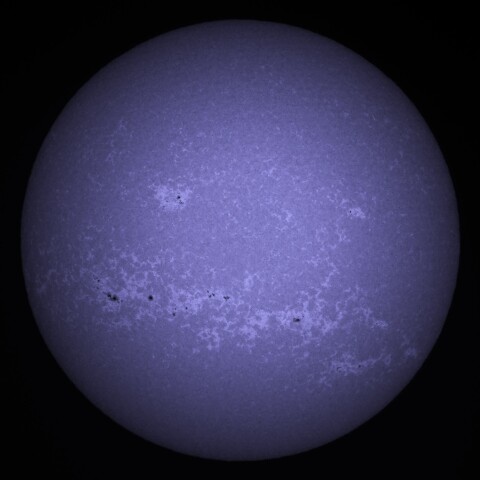 10/1朝の太陽(CaK)