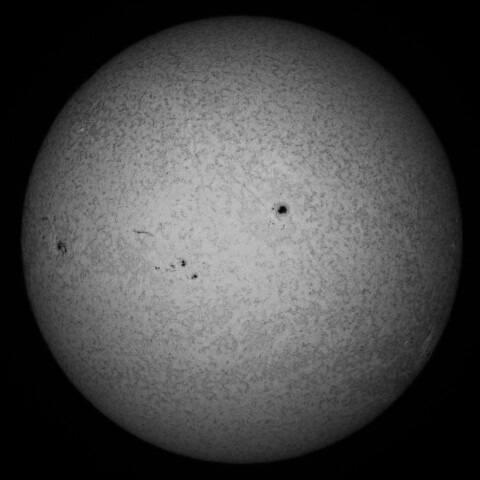 10/9朝の太陽(Hα少し長波長側)