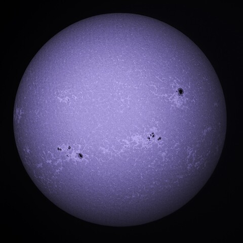 10/11昼の太陽(CaK)