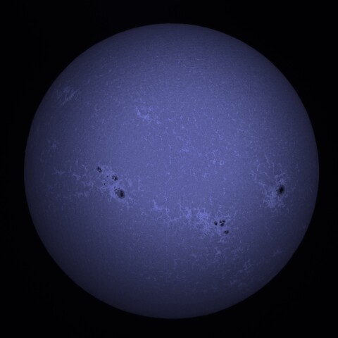 10/12朝の太陽(CaK)