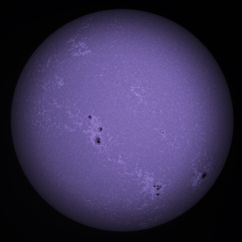 10/13朝の太陽(CaK)