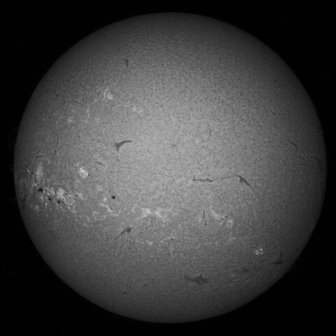 10/26午後の太陽(Hα中心付近)