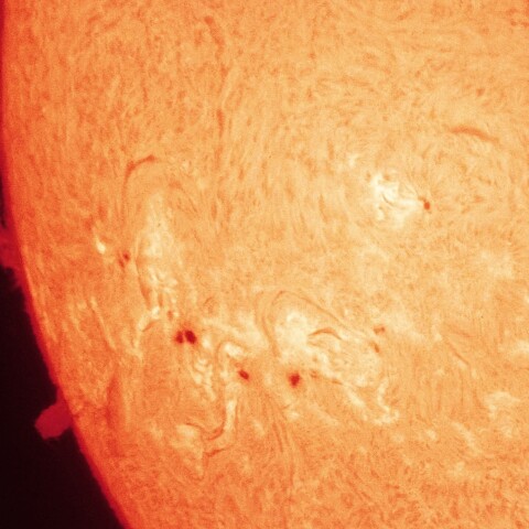 10/26午後の太陽(活動領域とプロミネンス)