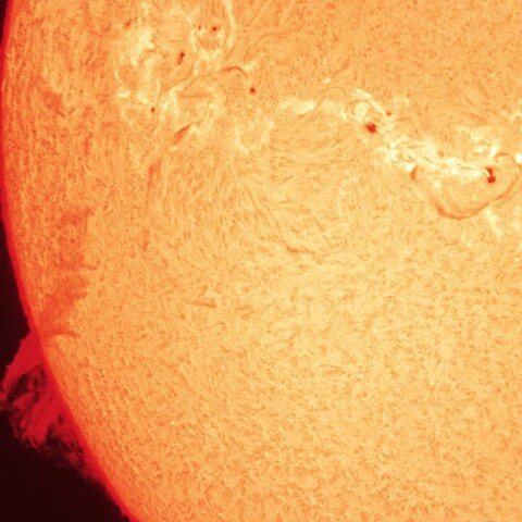 11/6昼の太陽(プロミネンス)