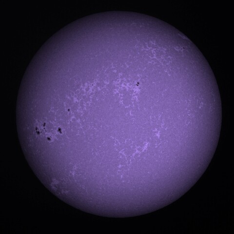 11/25朝の太陽(CaK)