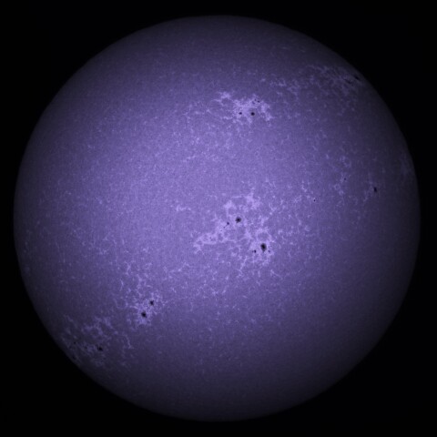 1/1朝の太陽(CaK)