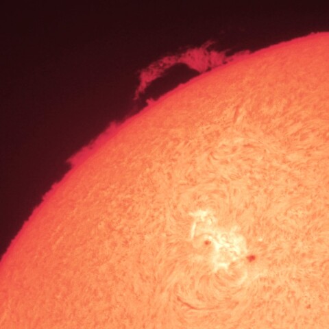 1/5午後の太陽(プロミネンス)