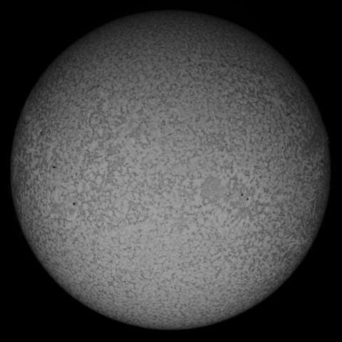 3/9朝の太陽(Hα少し長波長側)