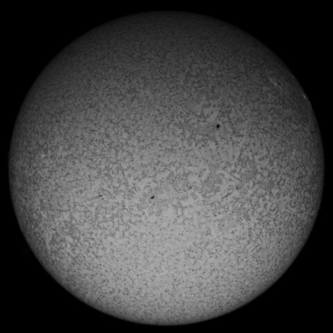 4/5朝の太陽(Hα少し長波長側)