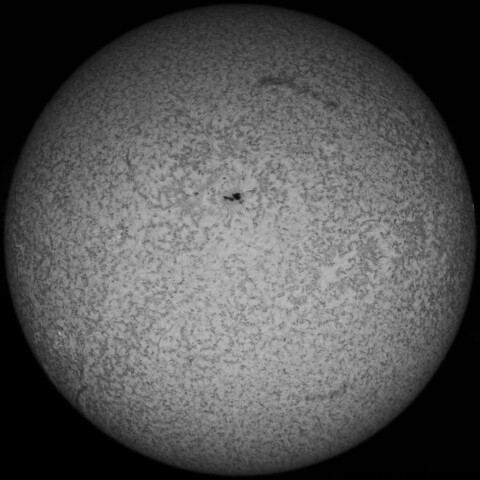 5/5の太陽(Hα少し長波長側)