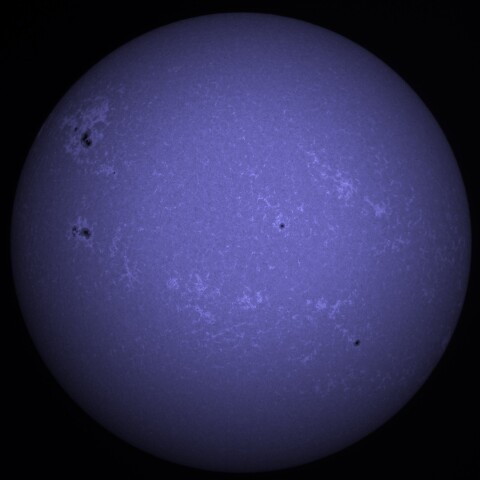 5/28朝の太陽(CaK)