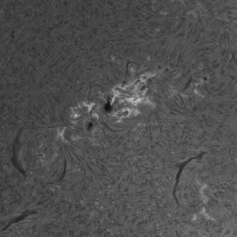 6/17朝の太陽(4114付近)