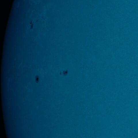 黒点半暗部周辺の現象(4153、4154、4155、4157)7/25