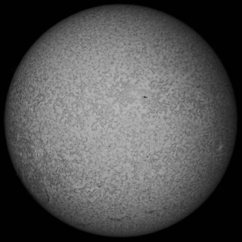 7/26朝の太陽(Hα少し長波長側)