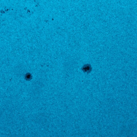 黒点半暗部周辺の現象(4157付近)7/29