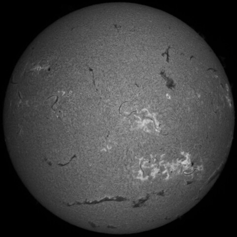 9/2朝の太陽(Hα中心付近)