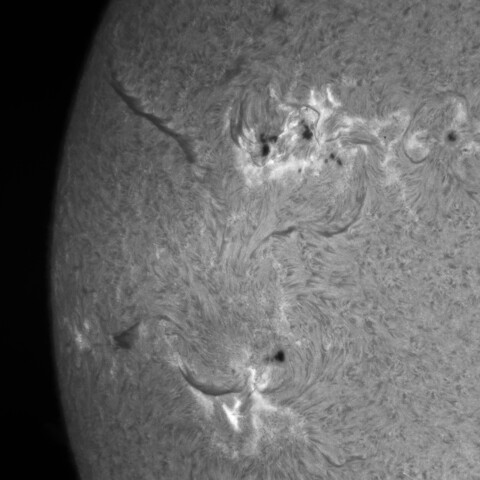 11/6昼の太陽(4272、4274、4275付近)