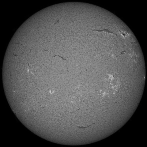11/14昼の太陽(Hα中心付近)