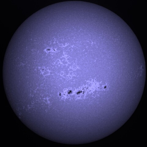 12/6朝の太陽(CaK)