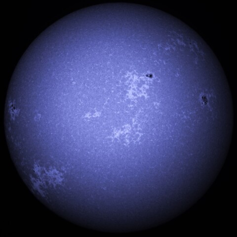 12/28朝の太陽(CaK)
