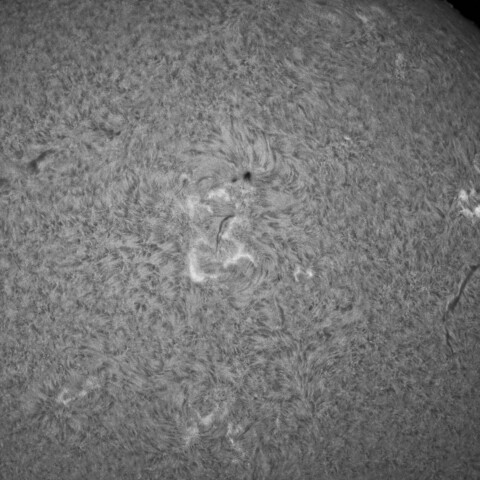 12/28朝の太陽(4317付近ざっくりと)