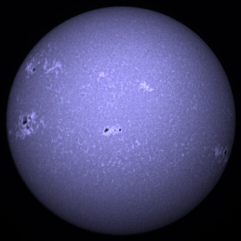 1/16昼の太陽(CaK)