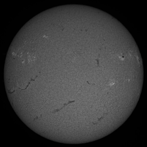 3/11昼の太陽(Hα中心付近)