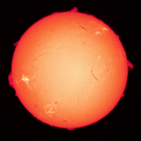 5/21朝の太陽(M5.2フレア発生後) 