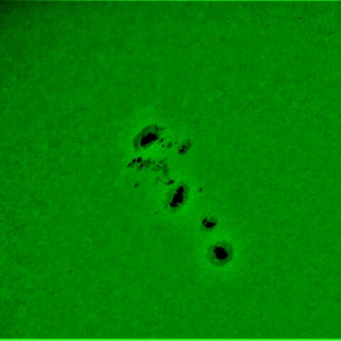 黒点半暗部周辺の現象(3323)540nm