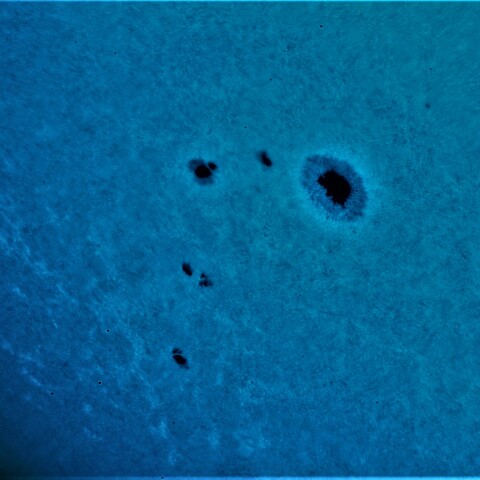 黒点半暗部周辺の現象(3379)7/22