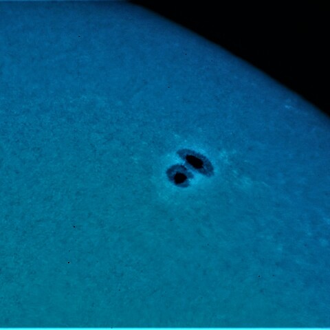 黒点半暗部周辺の現象(3377)7/28