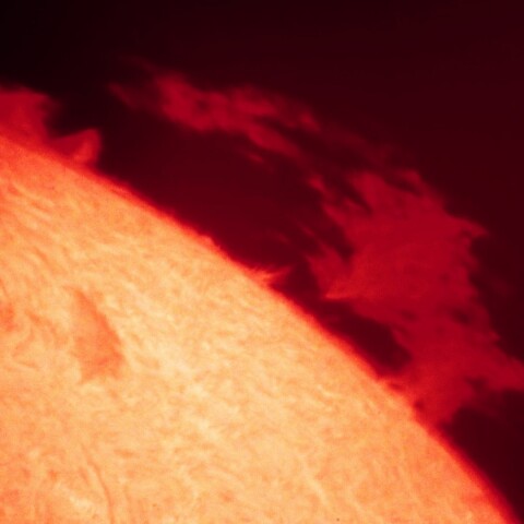 9/16 　プロミネンス 08:13