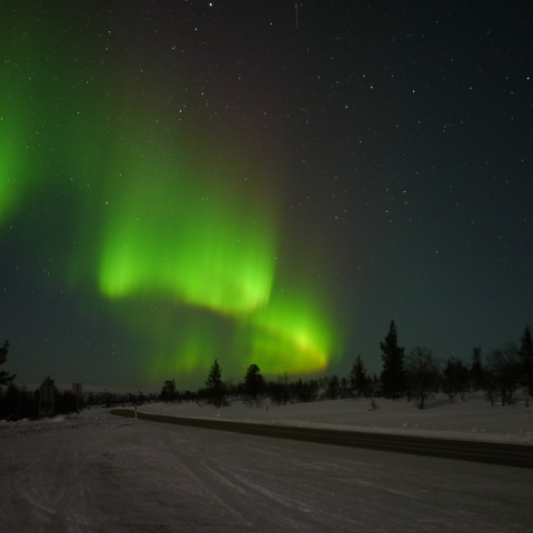 フィンランドのオーロラ