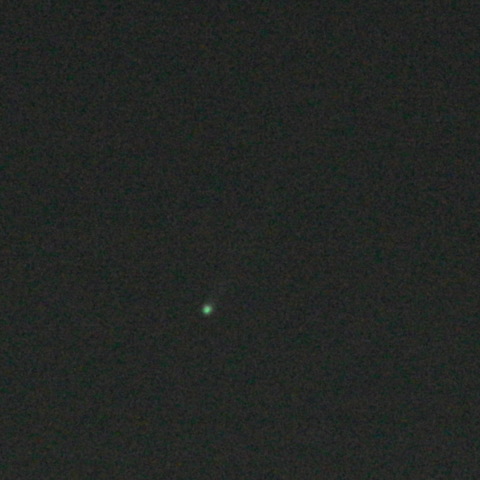 11月22日のISON彗星