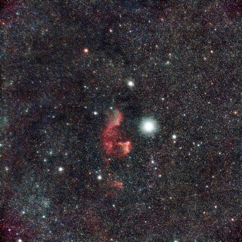 SH2-185  カシオペア座の可愛いおばけ星雲
