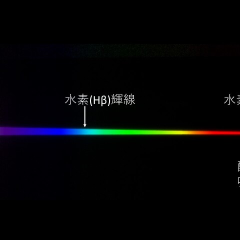 はくちょう座59番星のスペクトル