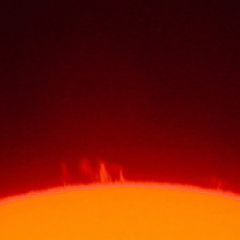 太陽プロミネンス