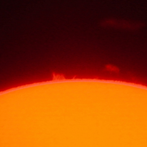 太陽プロミネンス