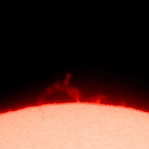 飛翔～太陽プロミネンス