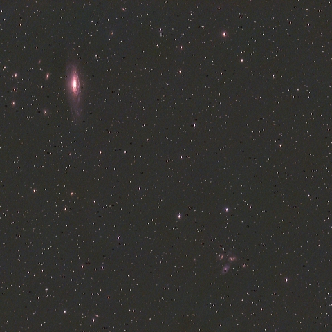 SE200NCRによるNGC7331とステファンの五つ子　ぺガスス座