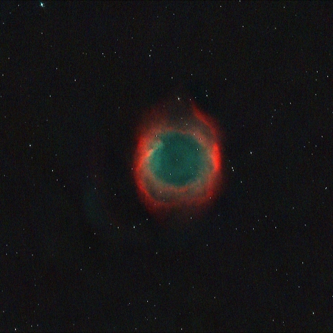 SE200NCRによるらせん星雲　みずがめ座