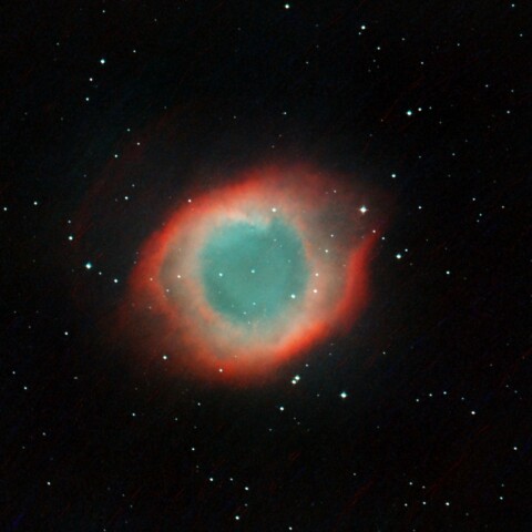 SE200NCRによるらせん星雲　みずがめ座