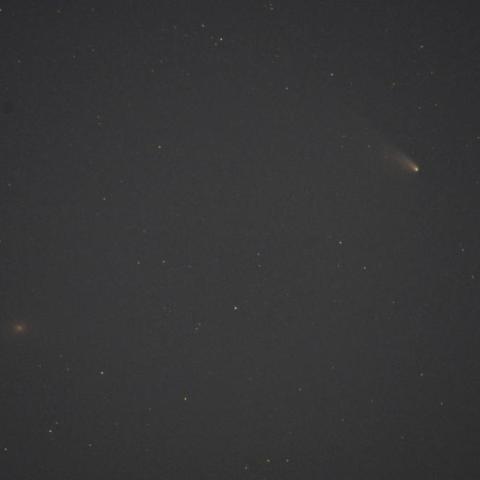 パンスターズ彗星とM31