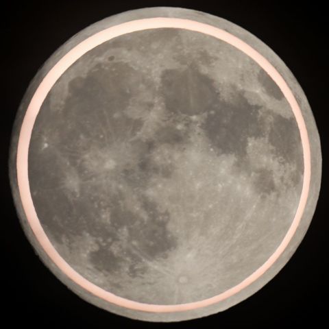 金環日食とスーパームーン