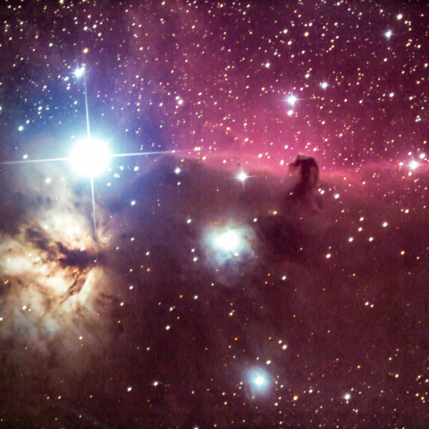 馬頭星雲&燃える木星雲