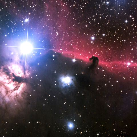 オリオン座馬頭星雲&燃える木星雲