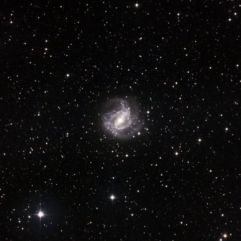 南の回転花火銀河